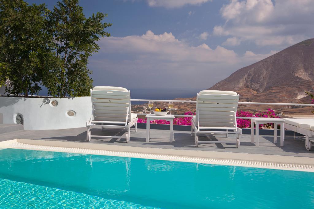 White Cave Private Villa Pýrgos Chambre photo
